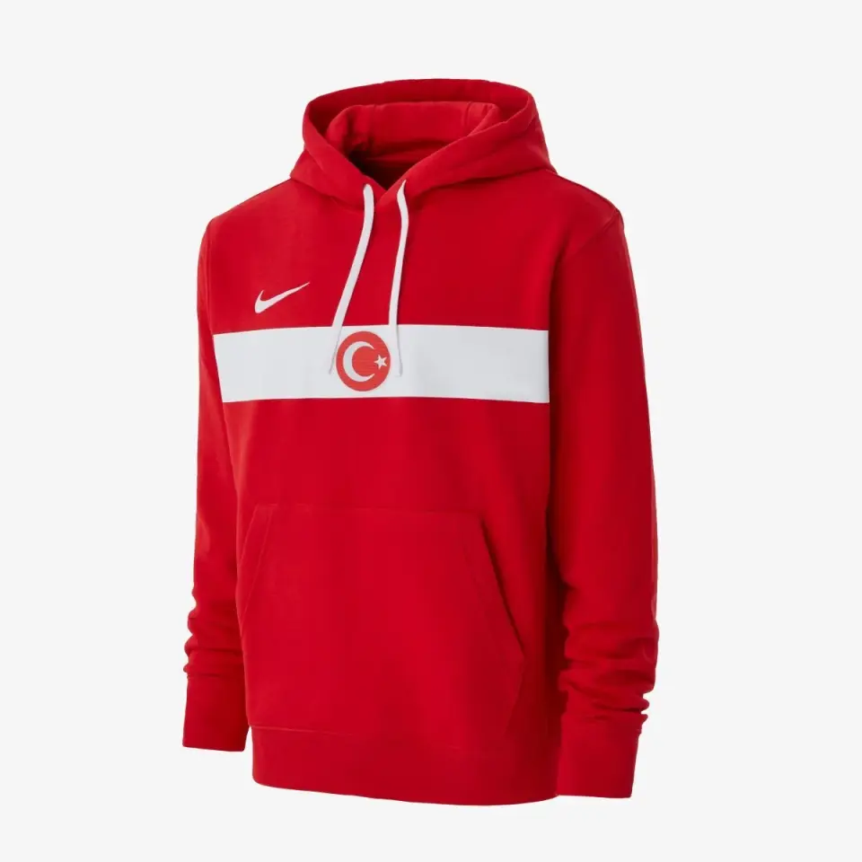 TÜRKİYE MİLLİ TAKIMI NİKE KIRMIZI HOODİE NIKE NSW CLUB HOODIE KIRMIZI