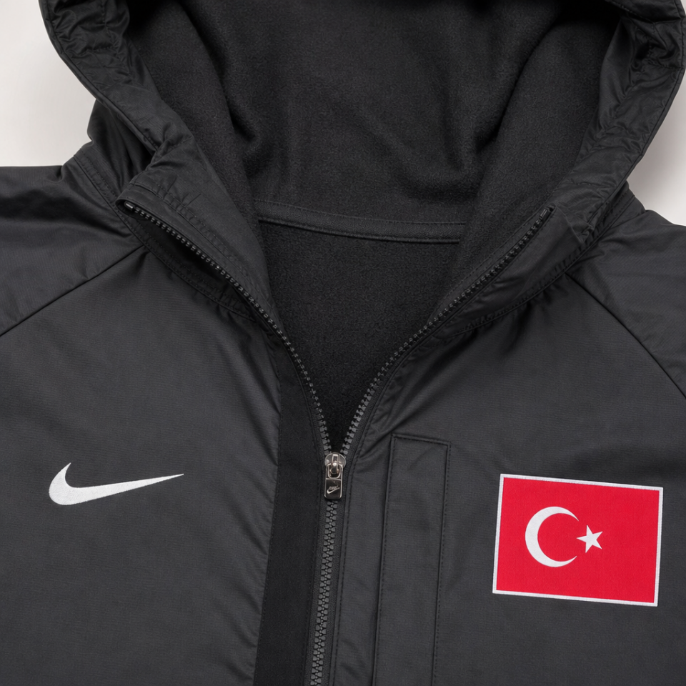 SU26 ERKEK SİYAH POLAR YAĞMURLUK XL