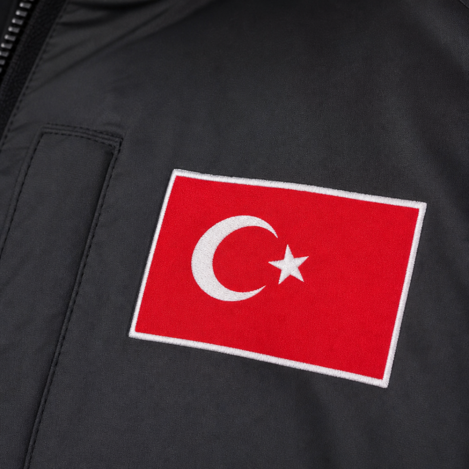 SU26 ERKEK SİYAH POLAR YAĞMURLUK XL