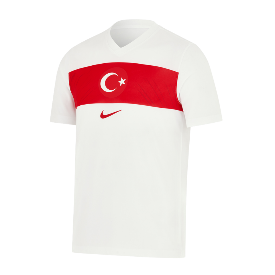 Türkiye Milli Takım Nike 2020/21 İç Saha Taraftar Forması - Beyaz S