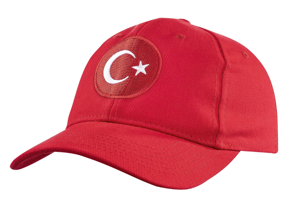 AY-YILDIZ KIRMIZI ÇOCUK ŞAPKA