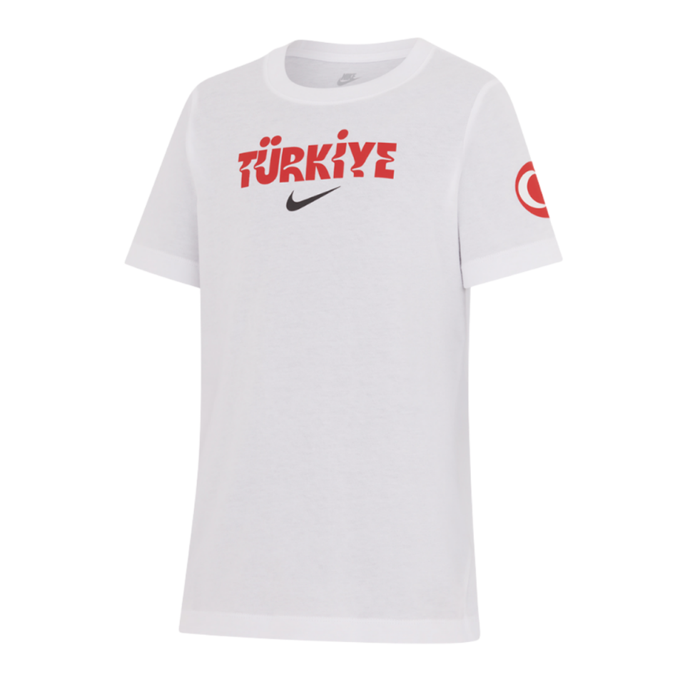 GÜNLÜK GİYİM TÜRKİYE YAZILI BEYAZ ÇOCUK T-SHIRT