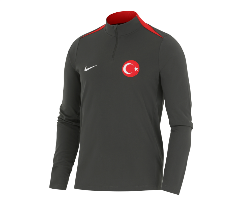 ANTRENMAN ÜST YARIM FERMUARLI UZUN KOLLU S