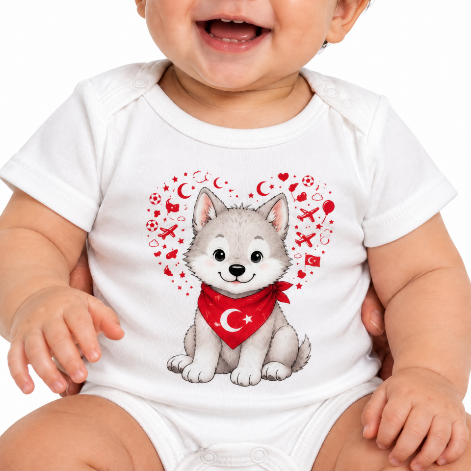 Kalpli Yavru Kurt Bebek Zıbını