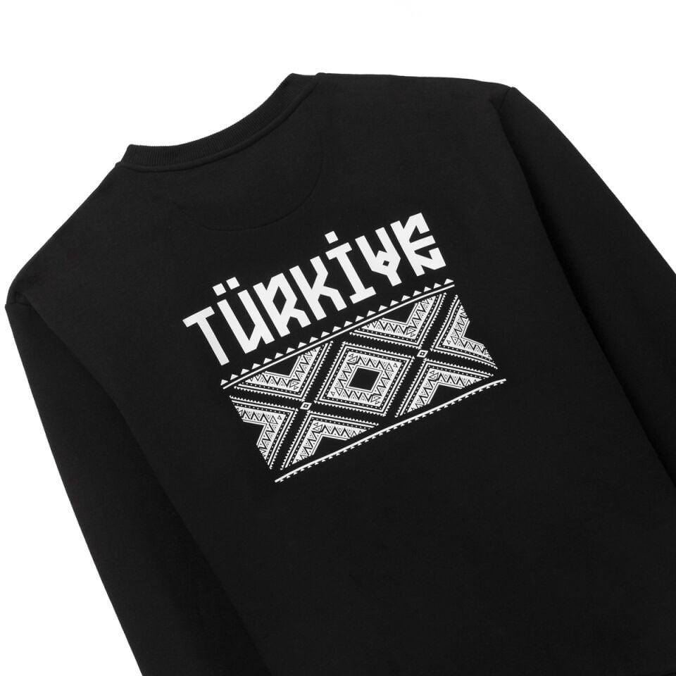 SWEATSHİRT SİYAH XXL