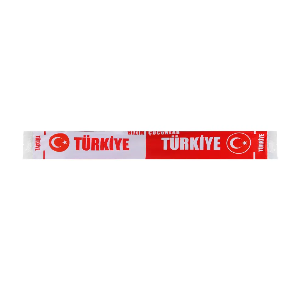 TURKEY-TURKEY WRITTEN SATIN SCARF