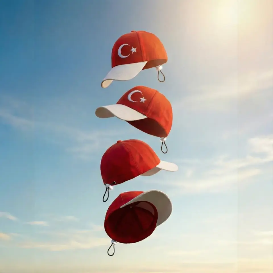 AY-YILDIZ MİNİMAL ŞAPKA – BEYAZ