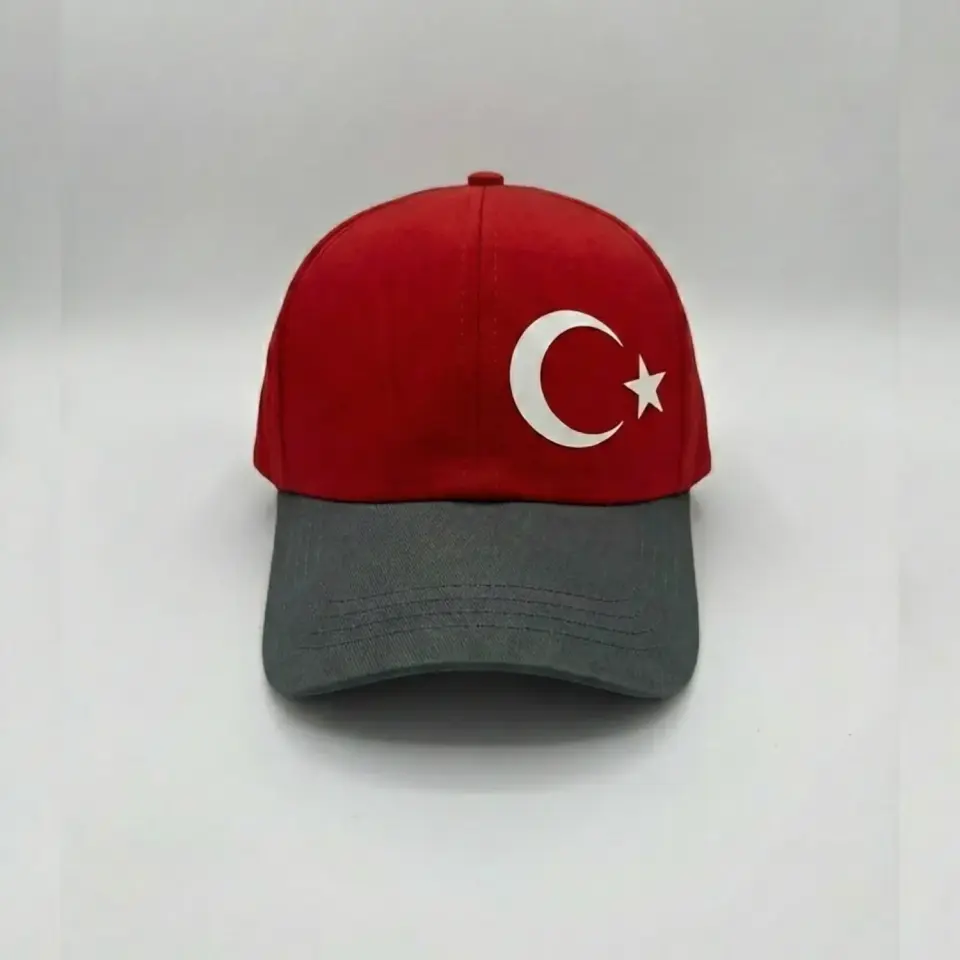 AY-YILDIZ MİNİMAL ŞAPKA – ANTRASİT