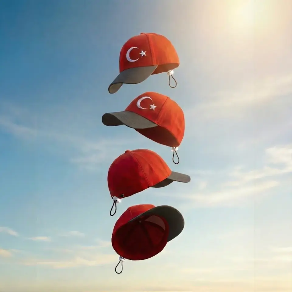 AY-YILDIZ MİNİMAL ŞAPKA – ANTRASİT