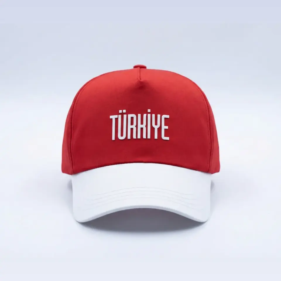 TÜRKİYE MİNİMAL ŞAPKA – BEYAZ