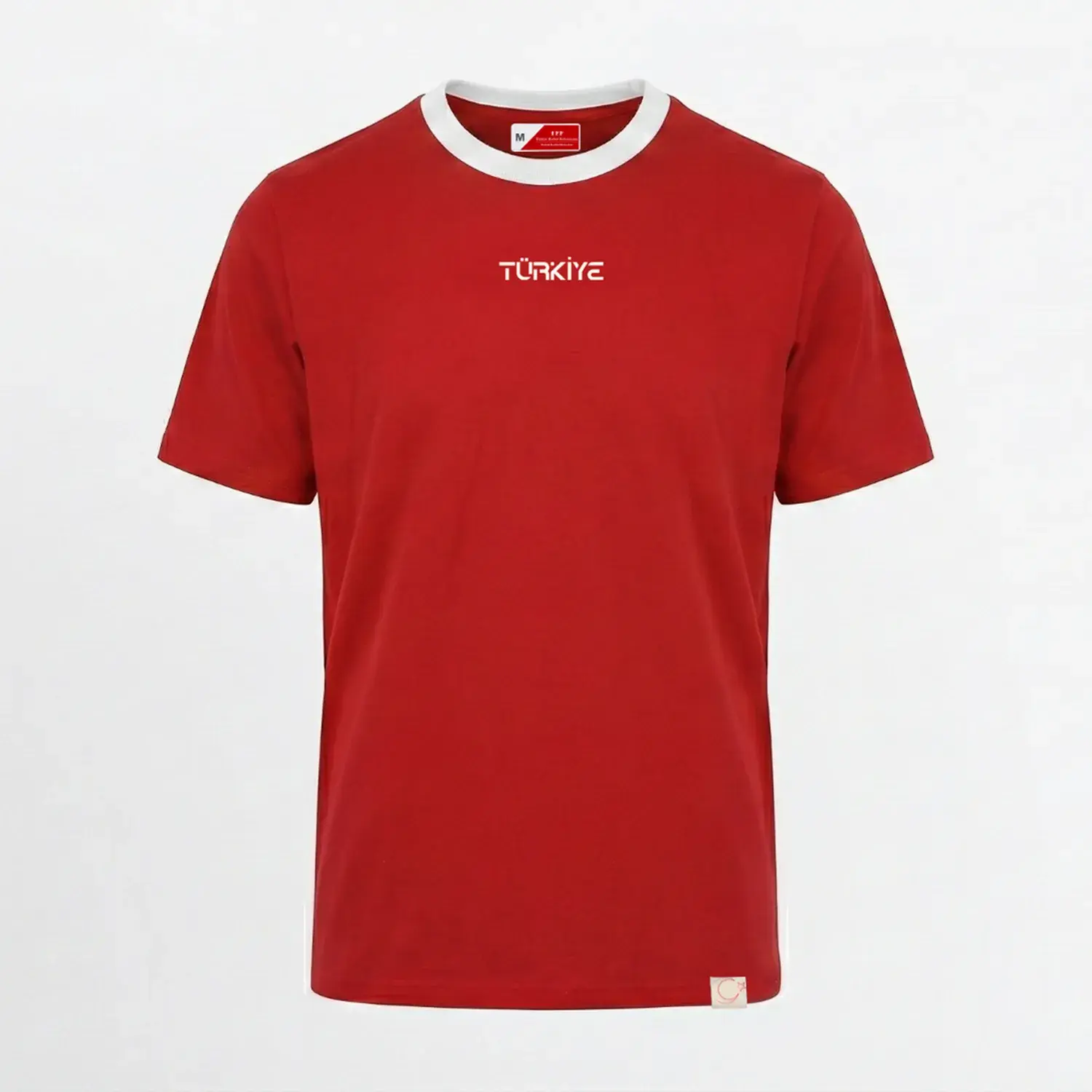 TÜRKİYE MİNİMAL OVERSİZE TİŞÖRT – KIRMIZI XXL