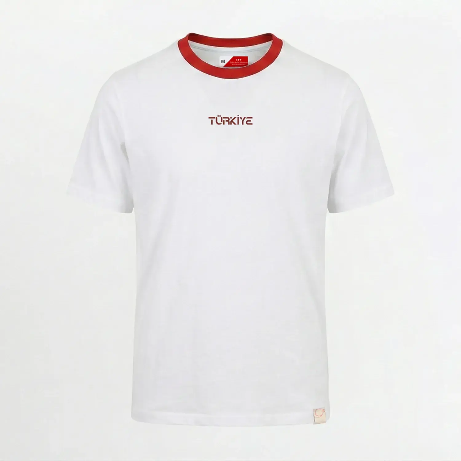 TÜRKİYE MİNİMAL OVERSİZE TİŞÖRT – BEYAZ L