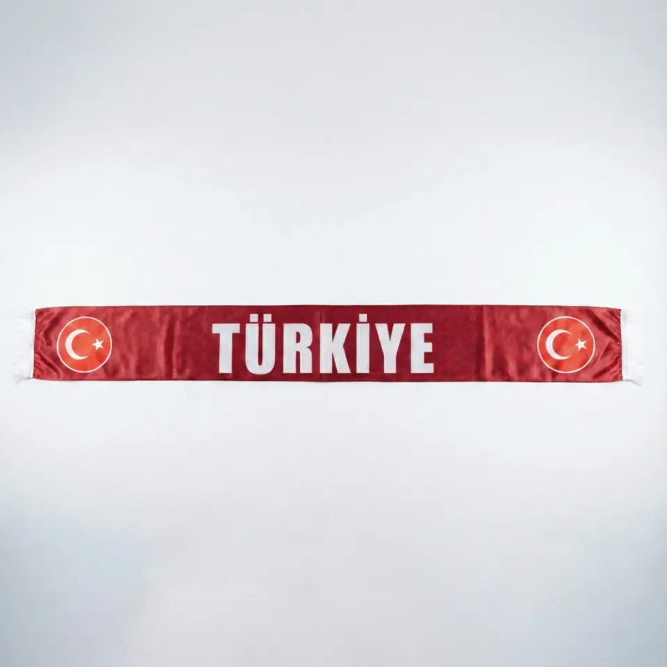 Milli Takım Türkiye Desen Atkı