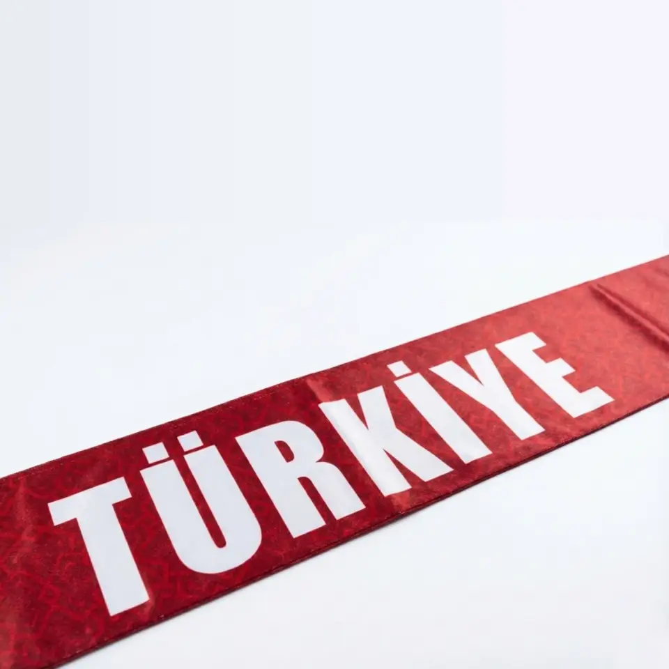 Milli Takım Türkiye Desen Atkı