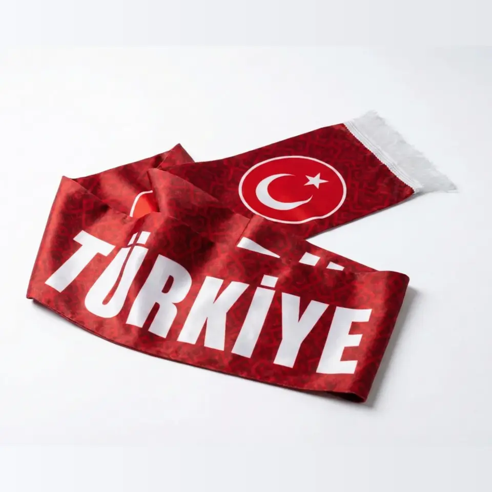 Milli Takım Türkiye Desen Atkı