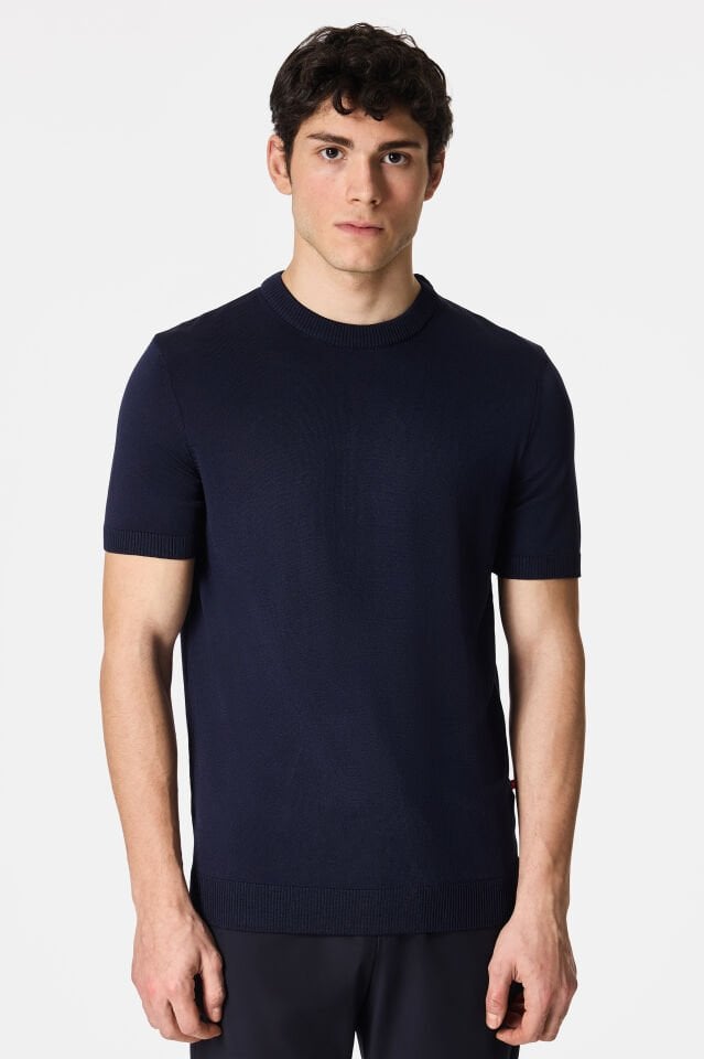 TWEEN SLİM FİT LACİVERT TRİKO L