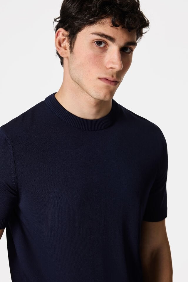 TWEEN SLİM FİT LACİVERT TRİKO TWEEN TFF TRİKO