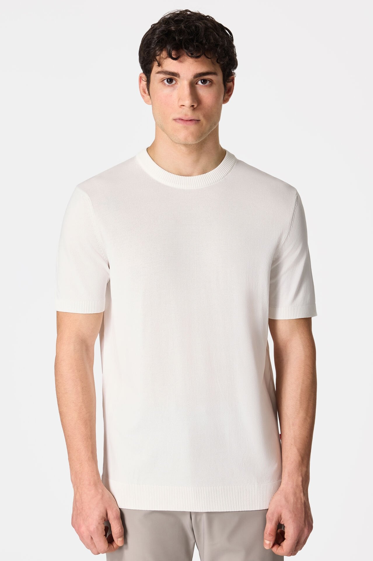 TWEEN SLİM FİT BEYAZ TRİKO 3XL