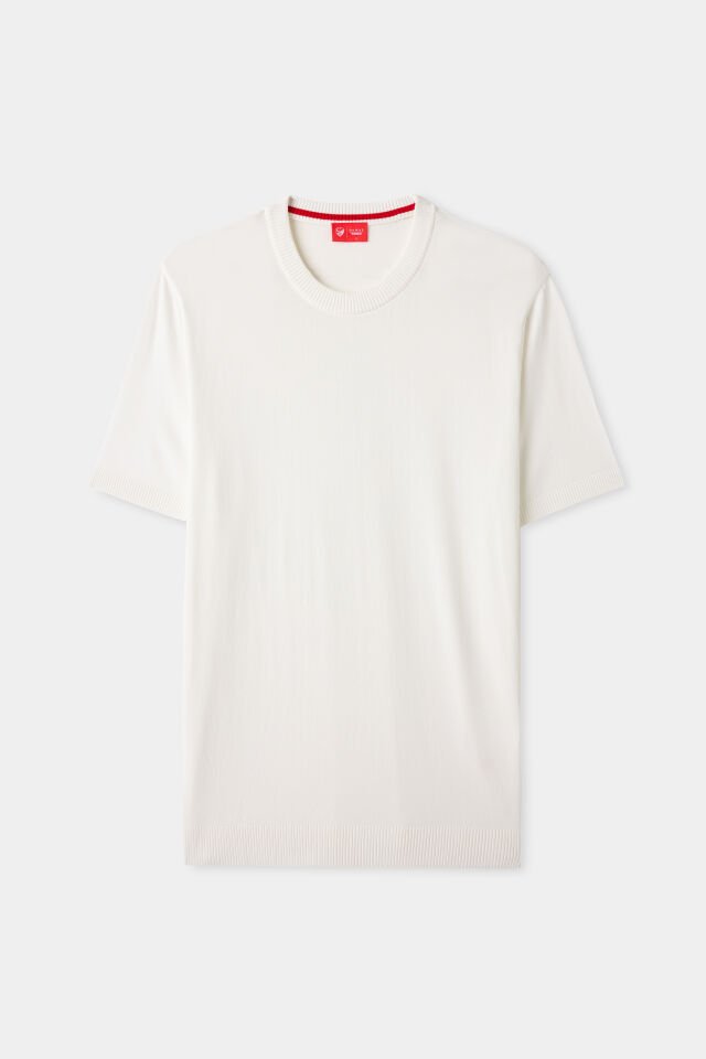 TWEEN SLİM FİT BEYAZ TRİKO 3XL