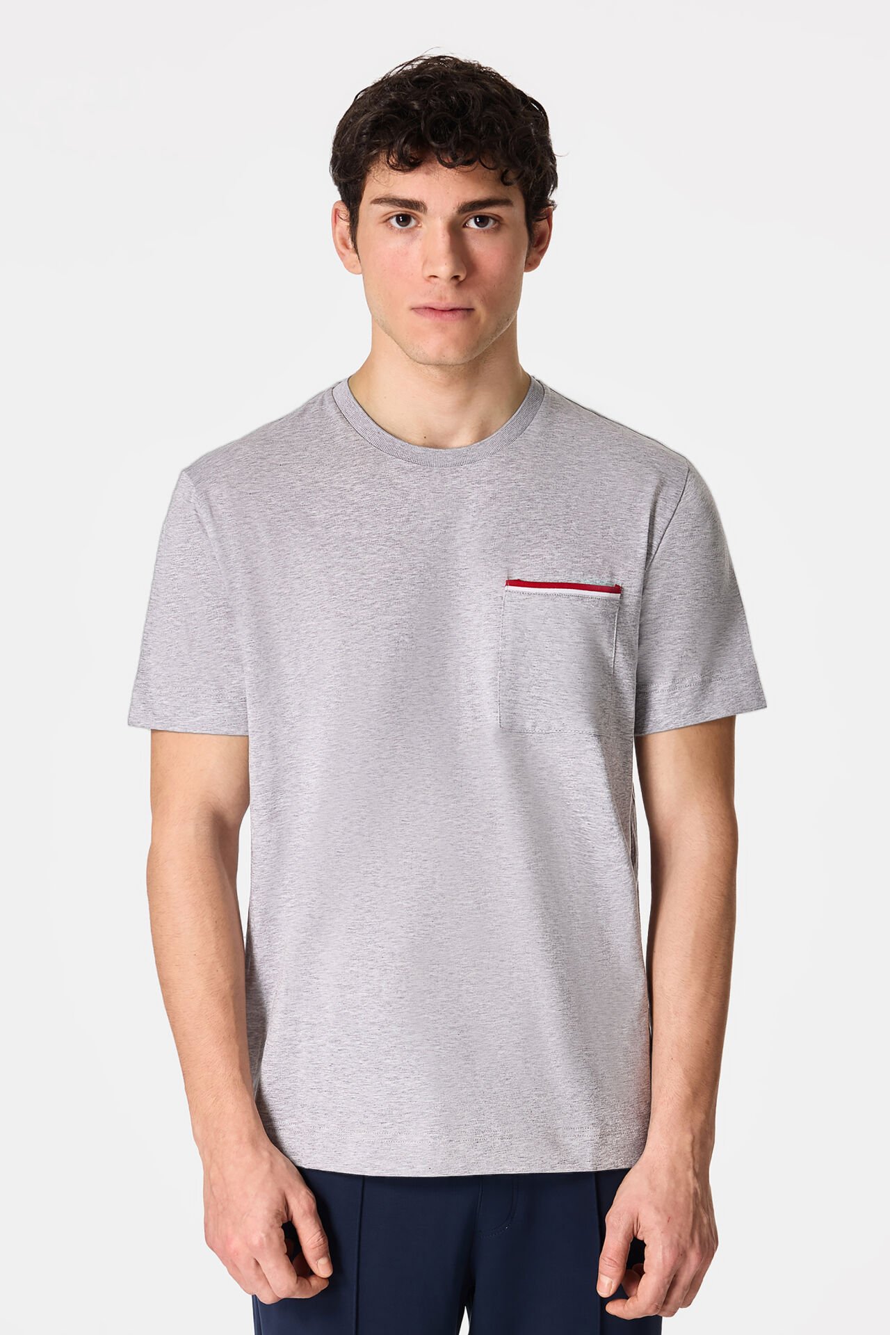 TWEEN SLİM FİT GRİ T-SHİRT XXL