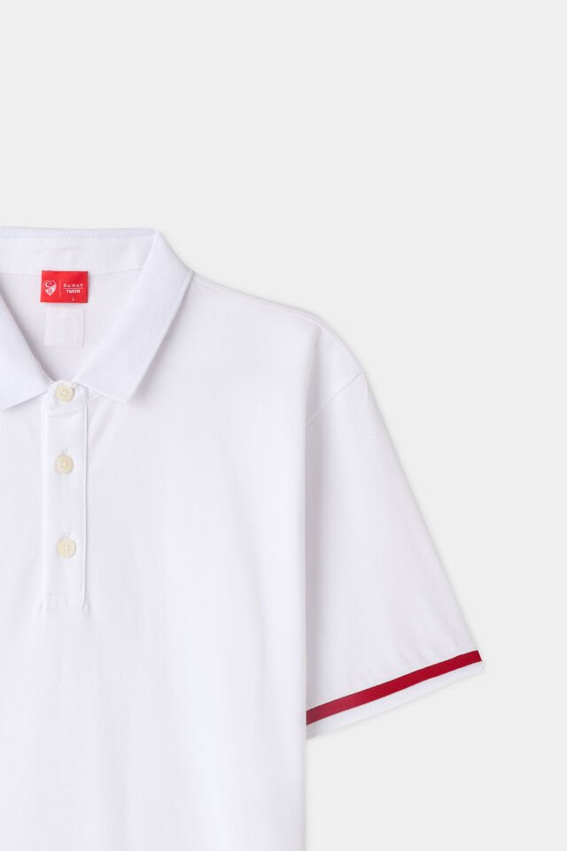 TWEEN SLİM FİT BEYAZ T-SHİRT XXL