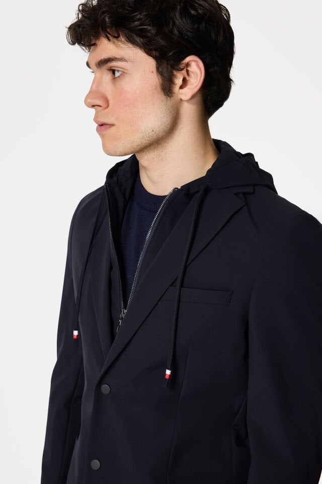 TWEEN SLİM FİT LACİVERT KUMAŞ CEKET 44