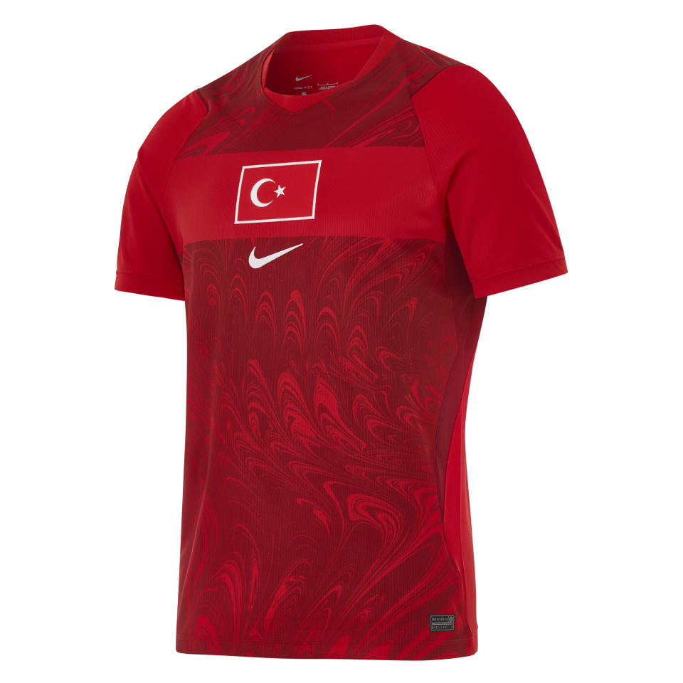Türkiye Milli Takım Nike 2026 İç Saha Stadyum Forması - Kırmızı