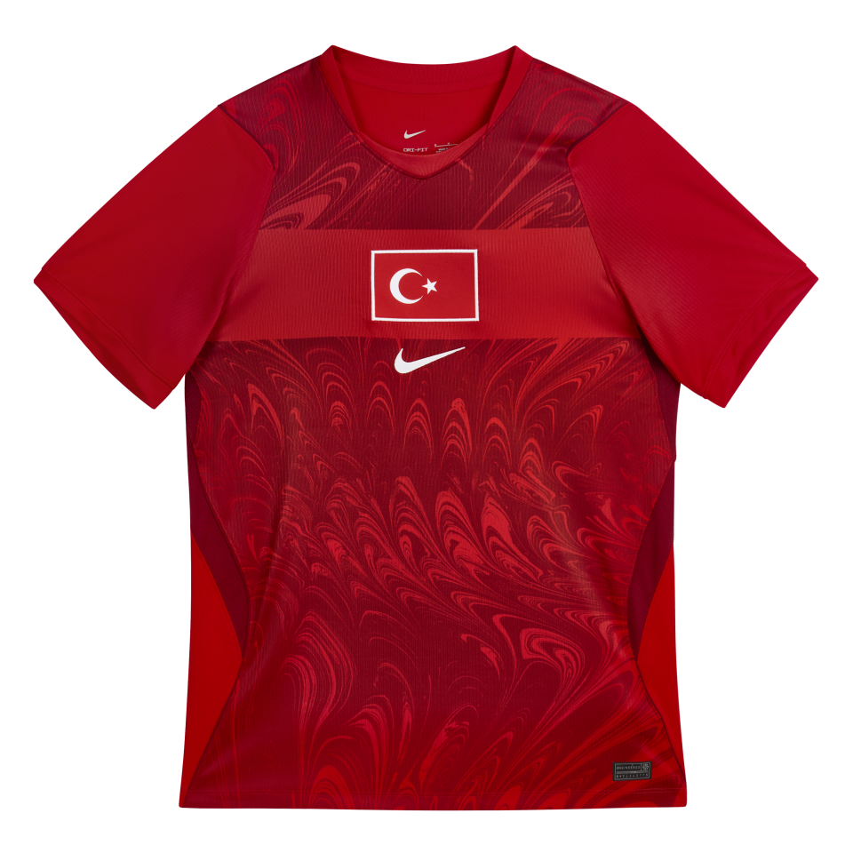 Türkiye Milli Takım Nike 2026 İç Saha Stadyum Forması - Kırmızı