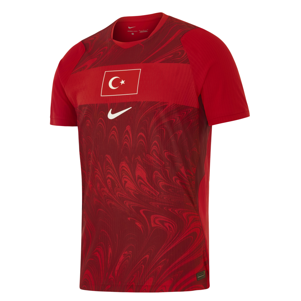 Türkiye Milli Takım Nike İç Saha Maç Forması - Kırmızı S