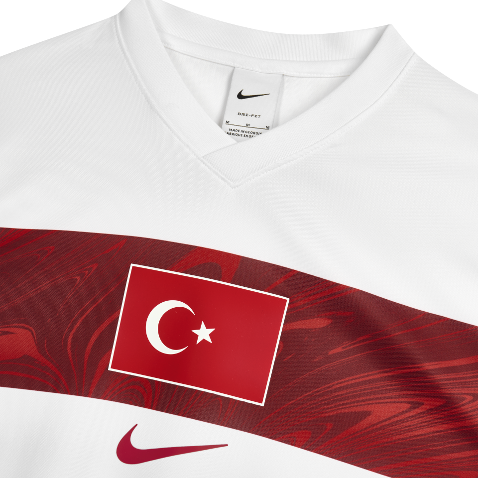 Türkiye Milli Takım Nike 2026 Deplasman Taraftar Forması - Beyaz XS