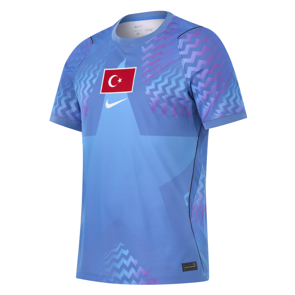 Türkiye Milli Takım Nike Kaleci Maç Forması - Mavi XL
