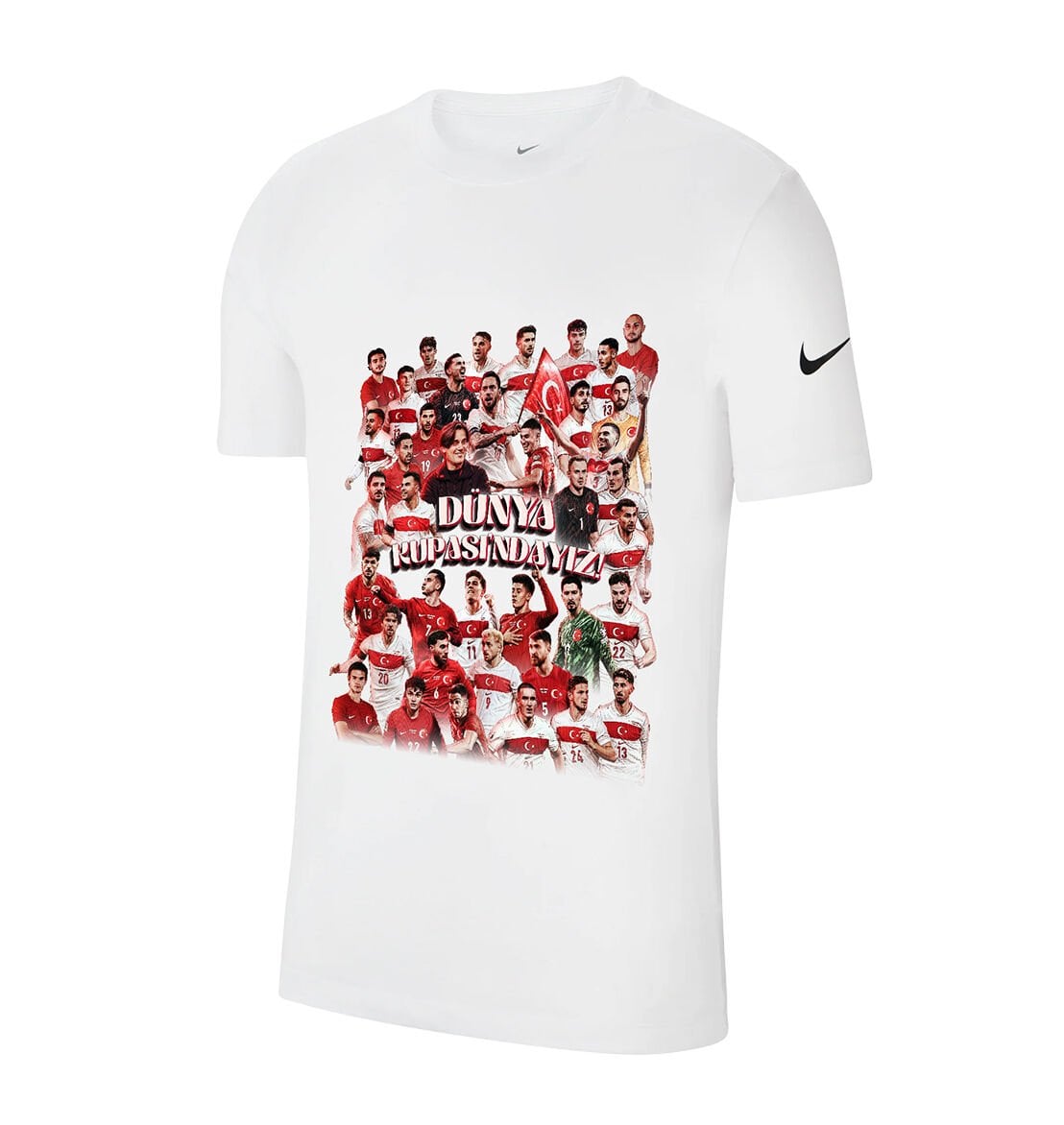 DÜNYA KUPASI YOLUNDA HATIRA T-SHİRT