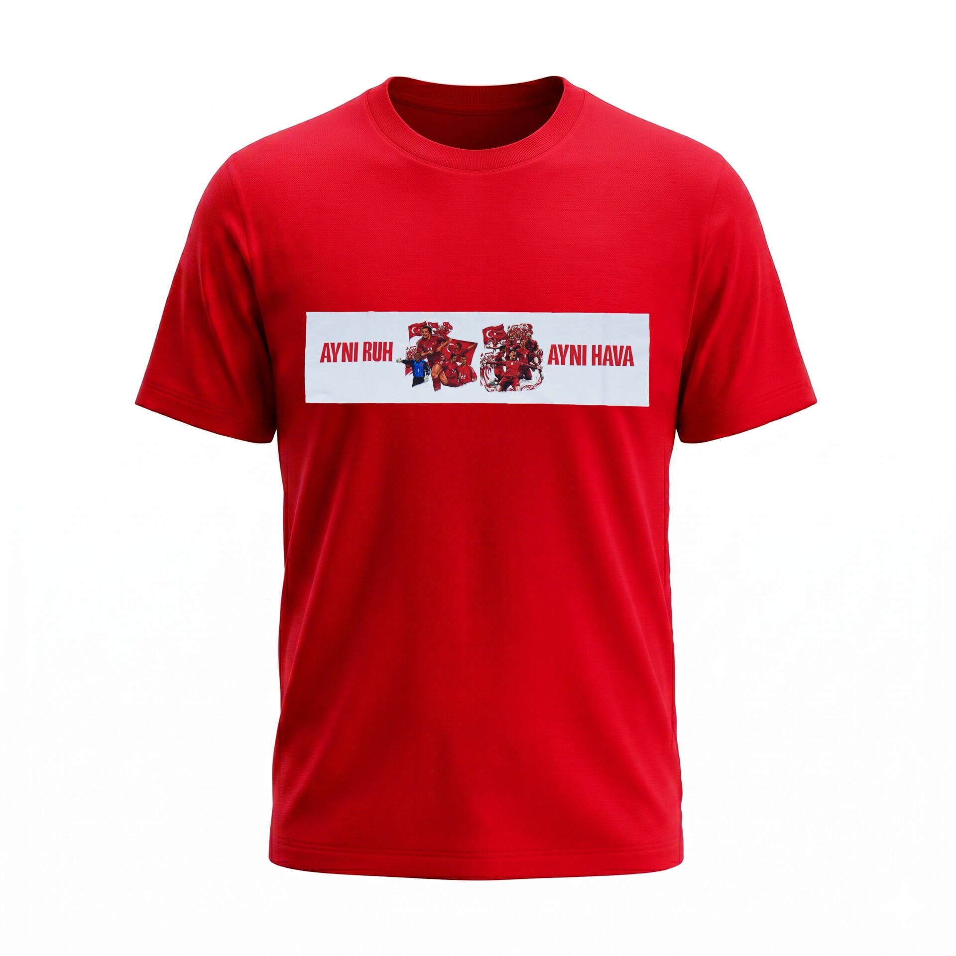 AYNI RUH AYNI HAVA T-SHIRT KIRMIZI XL