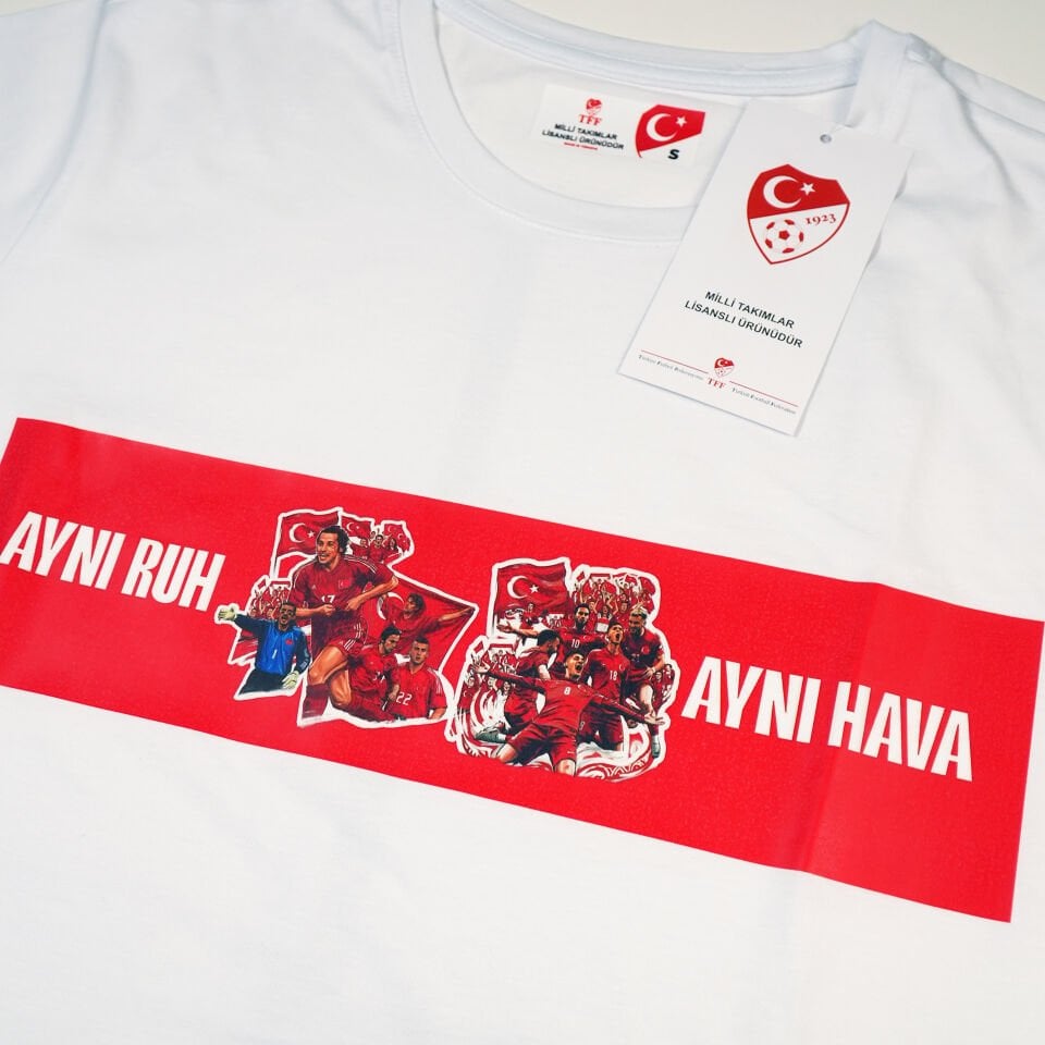 AYNI RUH AYNI HAVA T-SHIRT BEYAZ XL