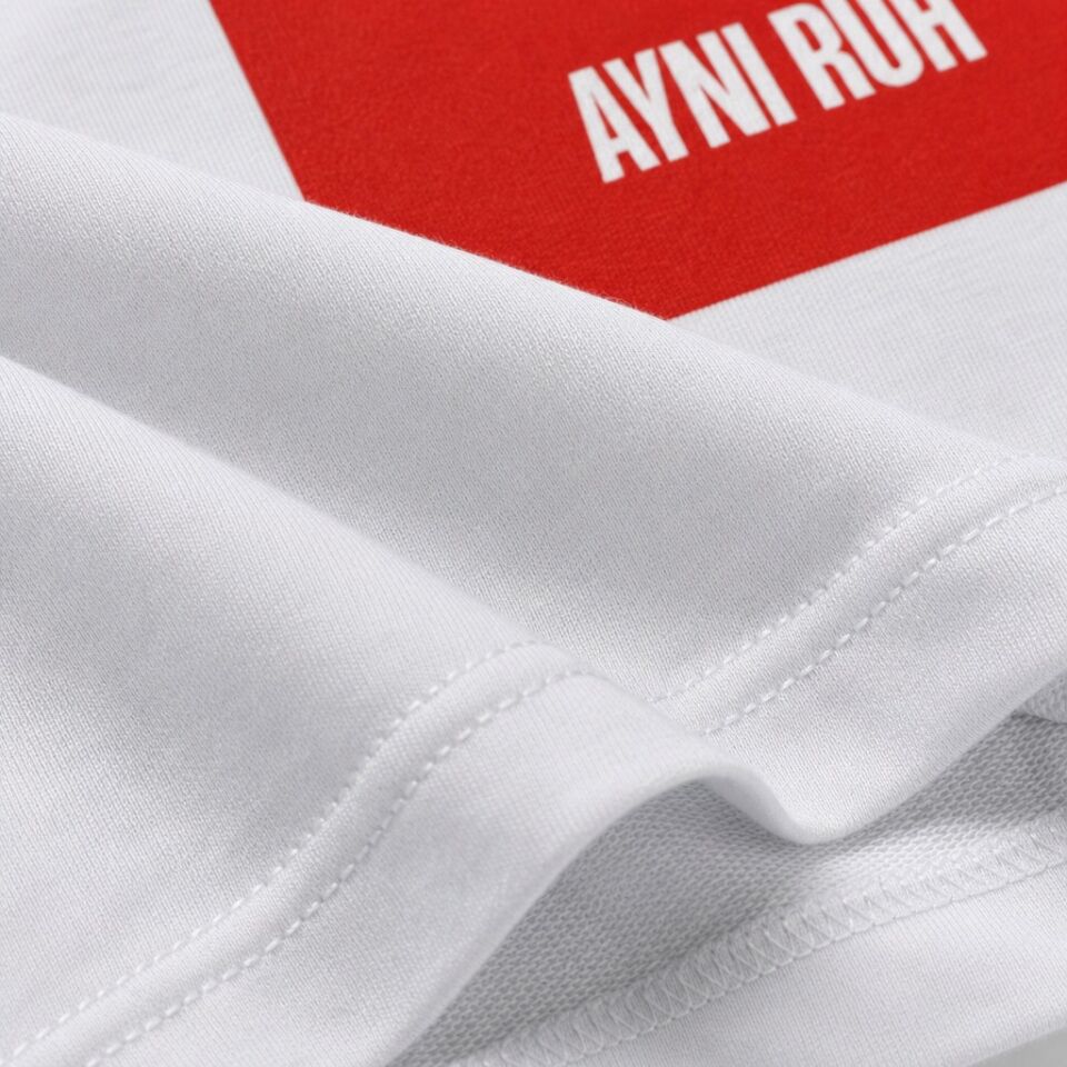 AYNI RUH AYNI HAVA T-SHIRT BEYAZ XL