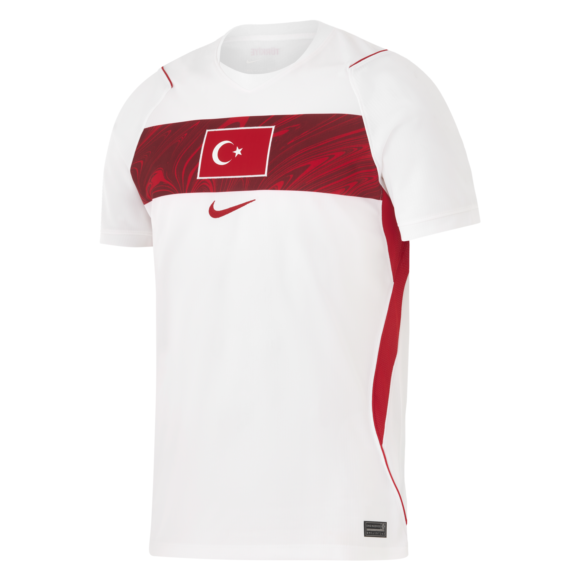 Türkiye Milli Takım Nike 2026 Deplasman Stadyum Forması - Beyaz
