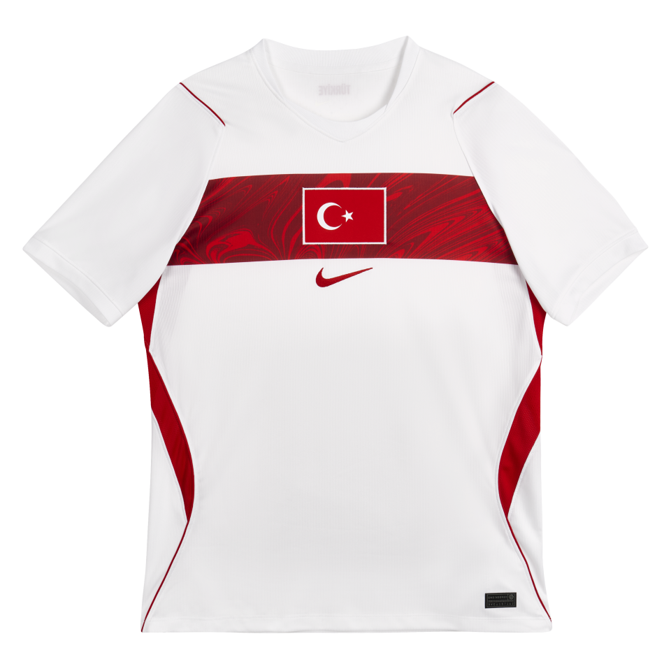 Türkiye Milli Takım Nike 2026 Deplasman Stadyum Forması - Beyaz