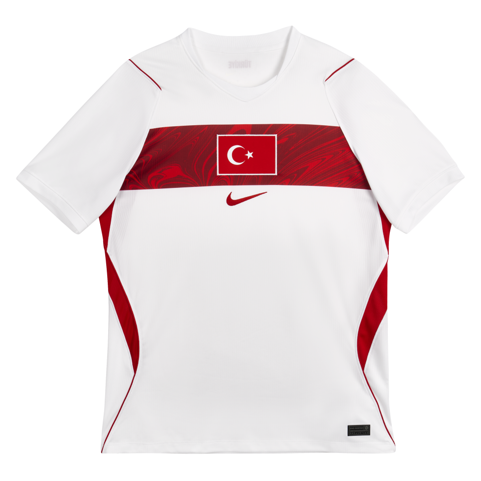 Turkey National Team Nike 2026 Away Stadium Jersey - White M