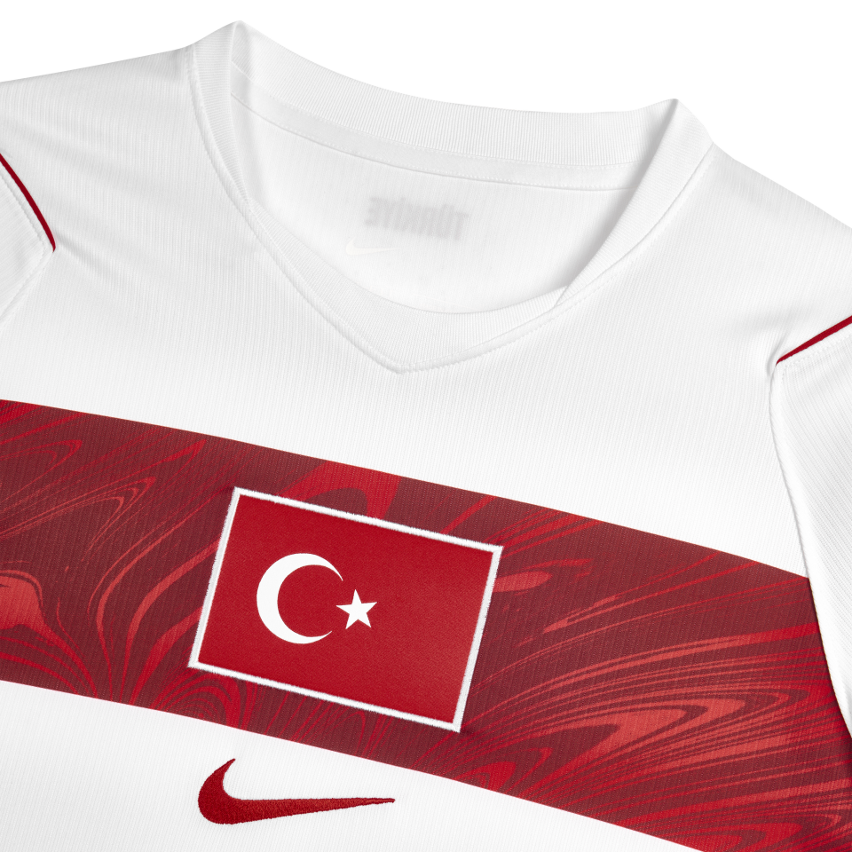 Türkiye Milli Takım Nike 2026 Deplasman Stadyum Forması - Beyaz