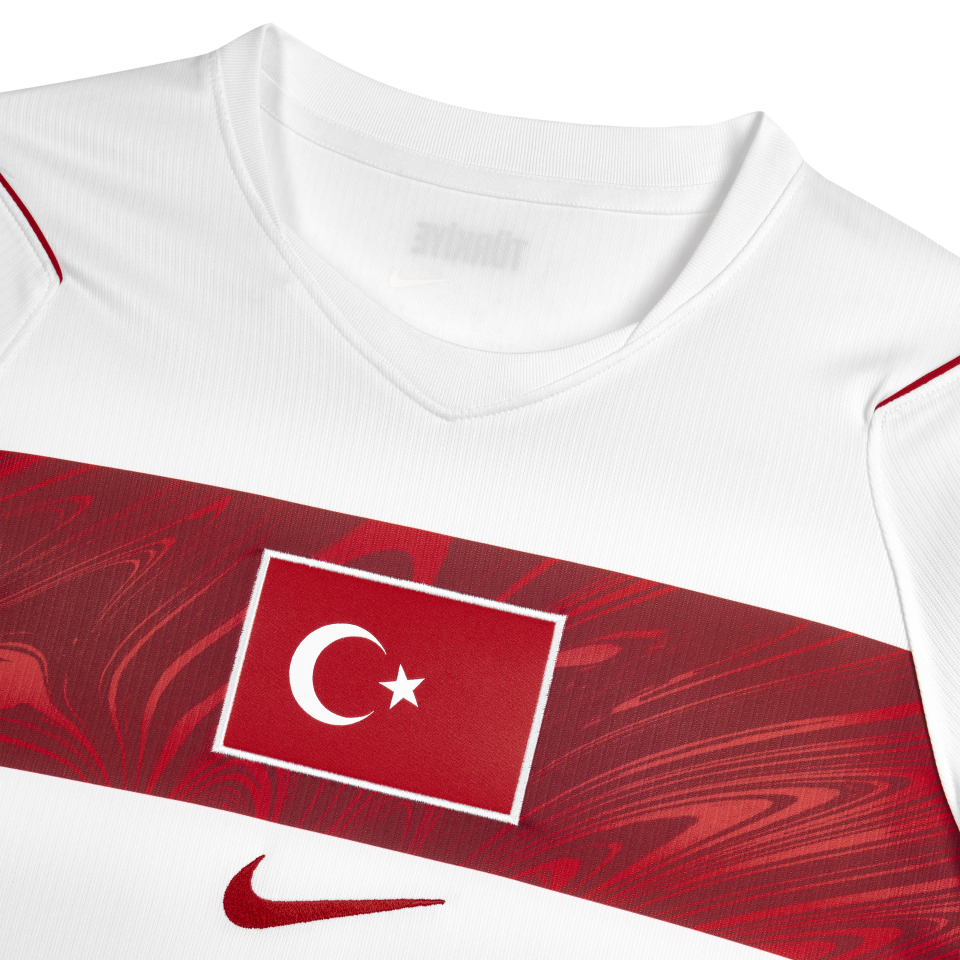 Turkey National Team Nike 2026 Away Stadium Jersey - White M