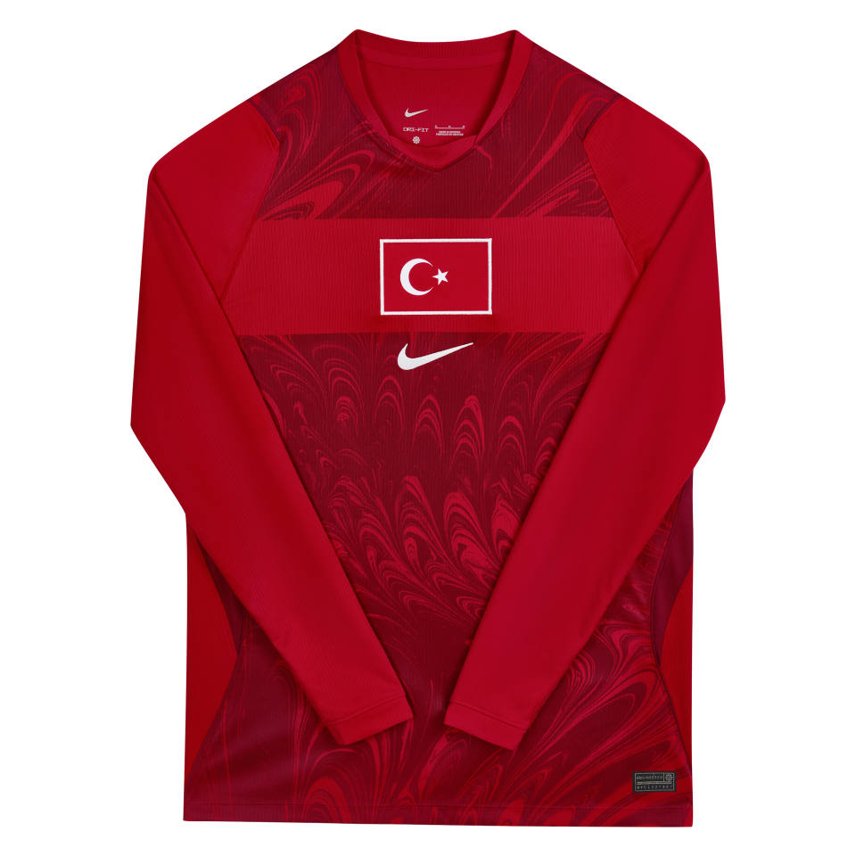 ERKEK UZUN KOLLU STADYUM FORMASI KIRMIZI XL