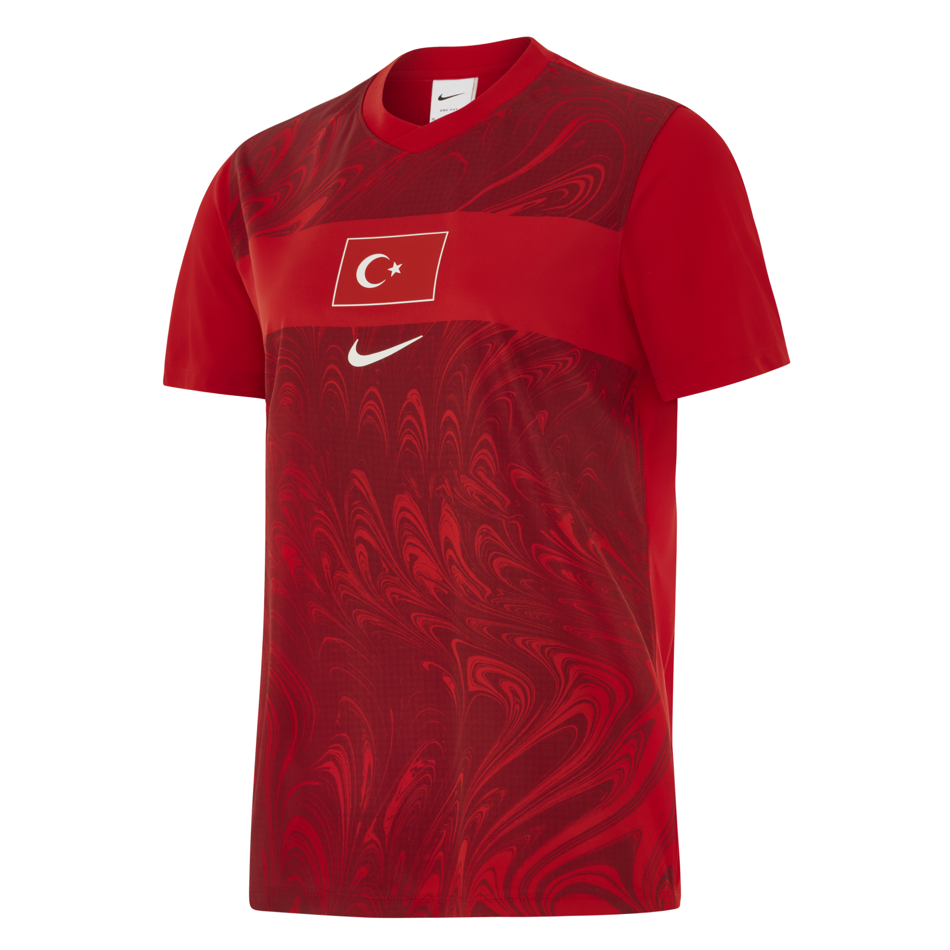 Türkiye Milli Takım Nike Kadın İç Saha Taraftar Forması - Kırmızı