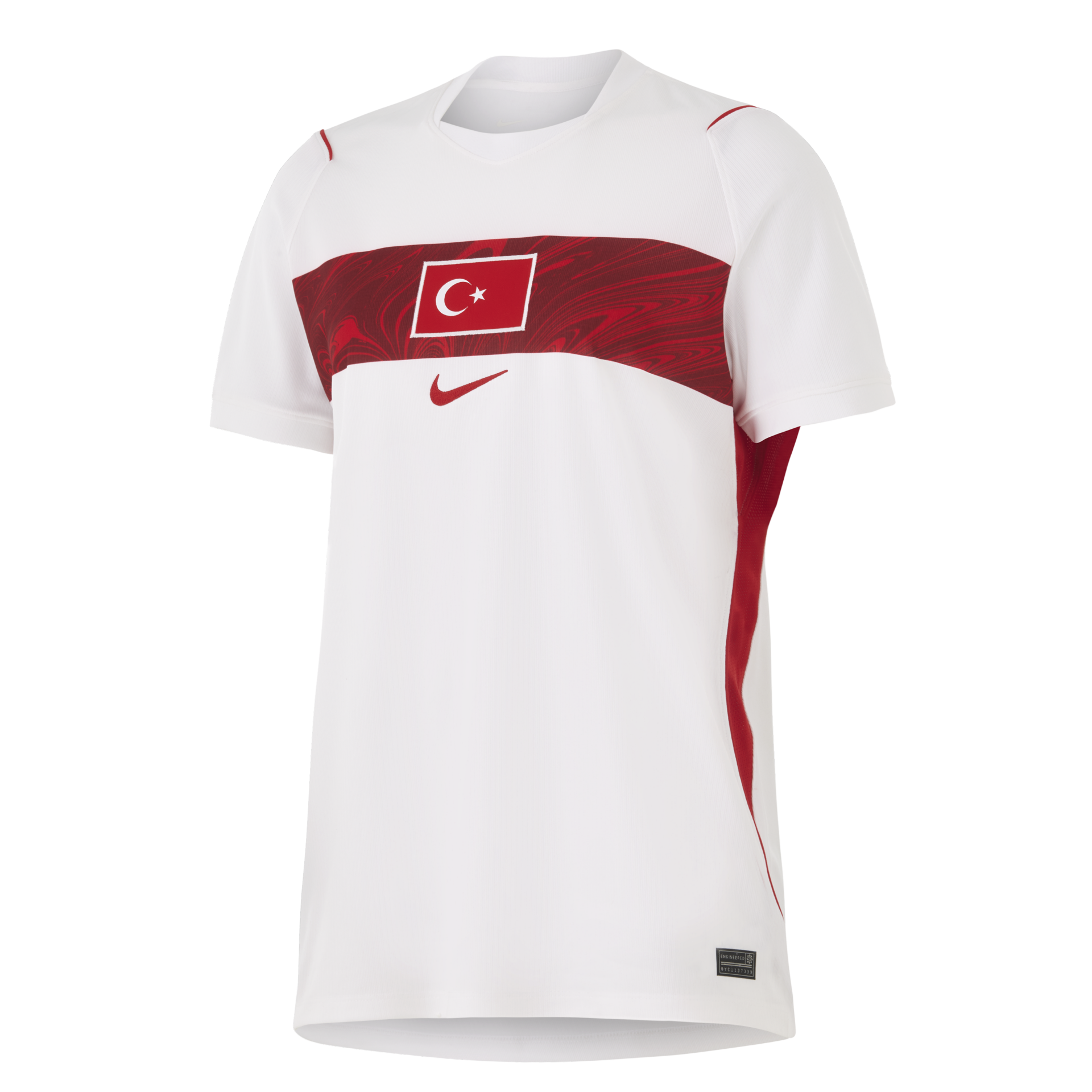 Türkiye Milli Takım Nike Kadın Deplasman Stadyum Forması -Beyaz