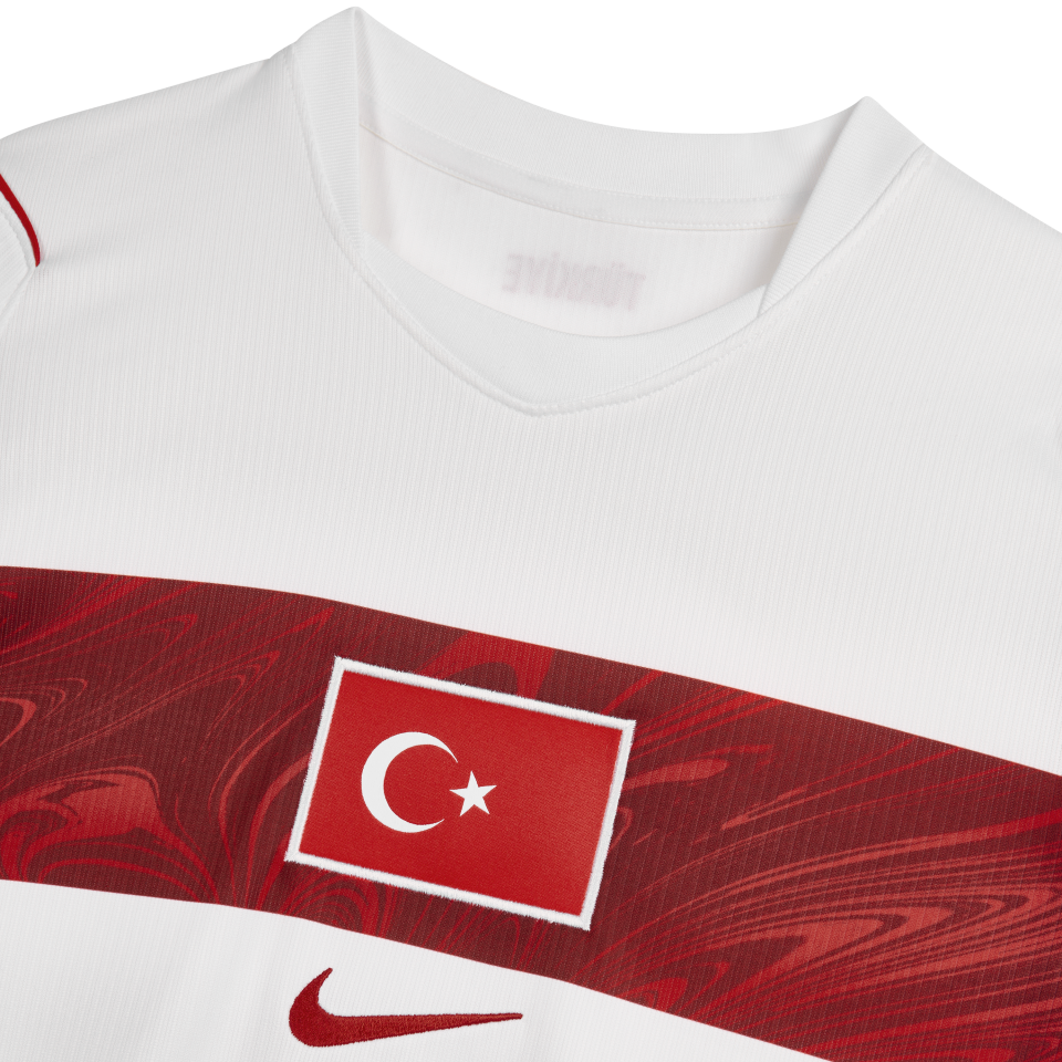Türkiye Milli Takım Nike Kadın Deplasman Stadyum Forması -Beyaz