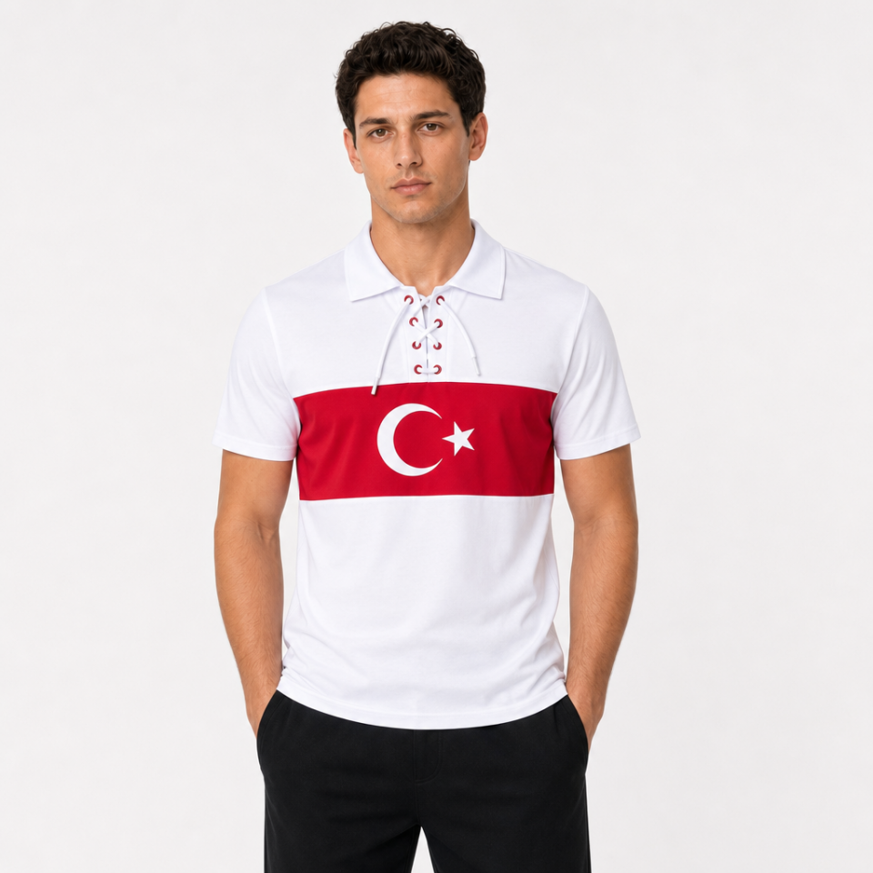 Türkiye Milli Takım Bağcıklı Retro Forma XL