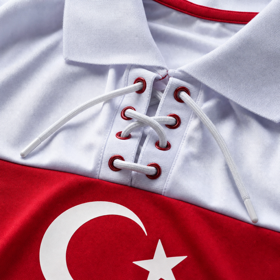 Türkiye Milli Takım Bağcıklı Retro Forma XL