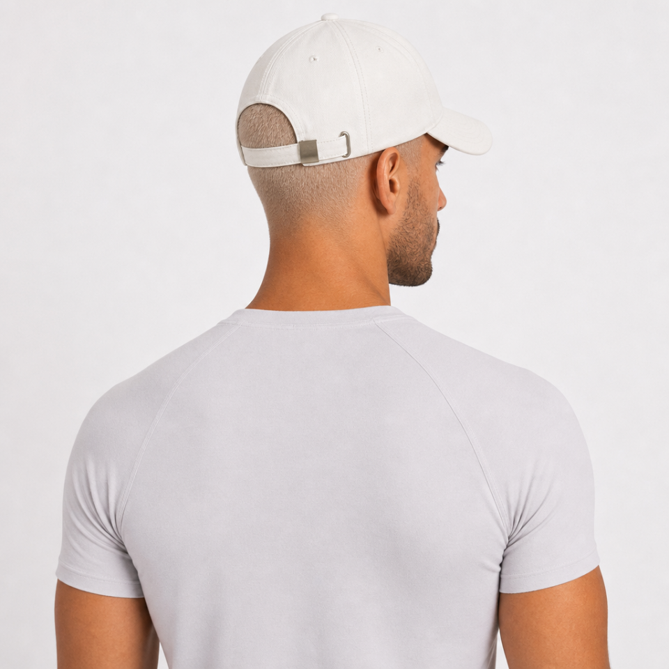 Türkiye Milli Takım Minimal Logo Şapka - Beyaz