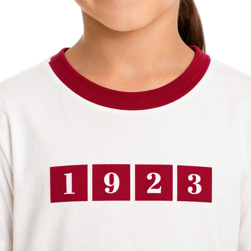 Türkiye Milli Takım 1923 Baskılı Çocuk Alt Üst Takım - Beyaz L