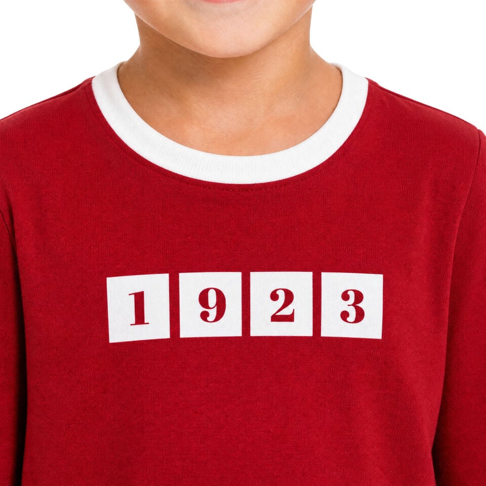 Turkey National Team 1923 Printed Children's Top and Bottom Set - Red XL
