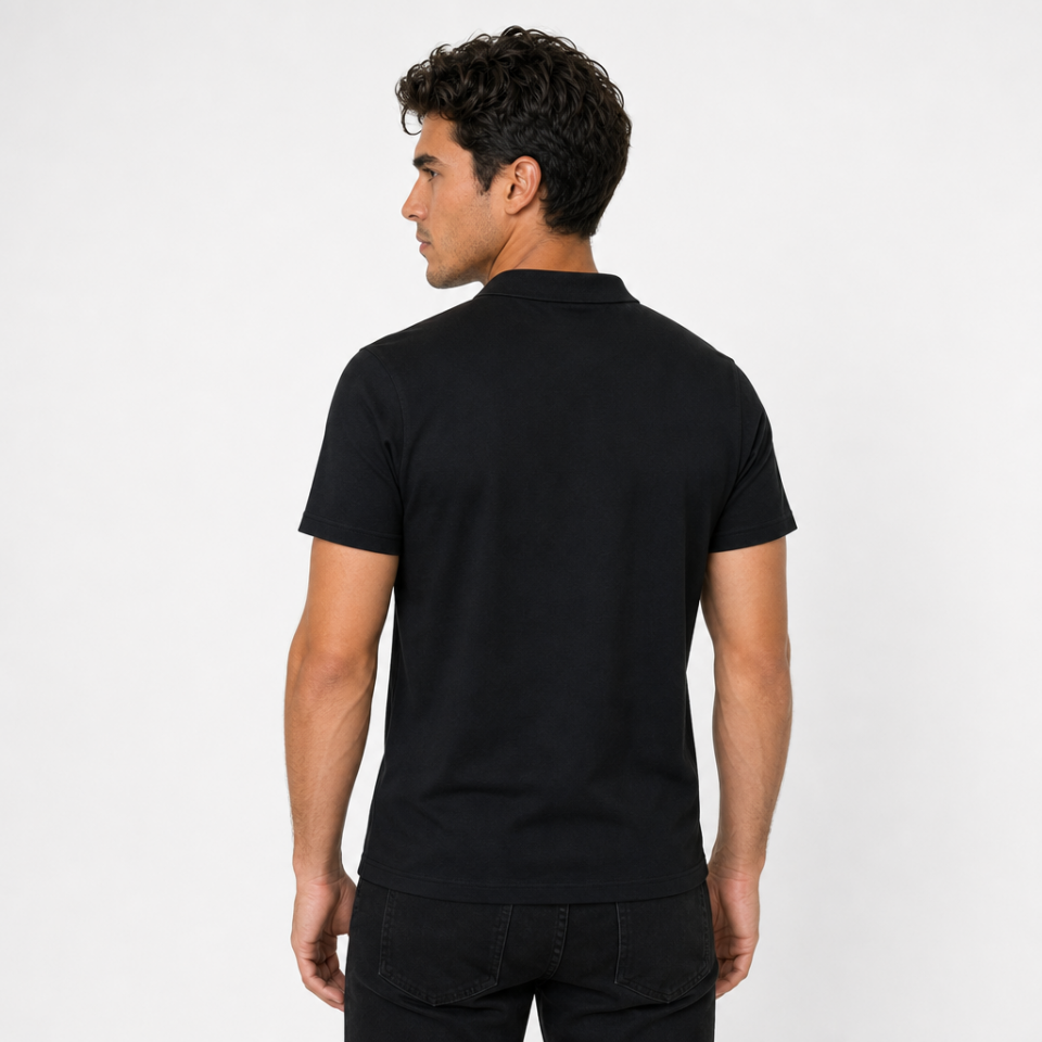 NIKE TÜRKİYE SİYAH POLO YAKA T-SHİRT XL